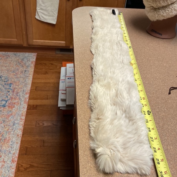 Genuine Rabbit Fur Scarf 43. - Picture 9 of 10